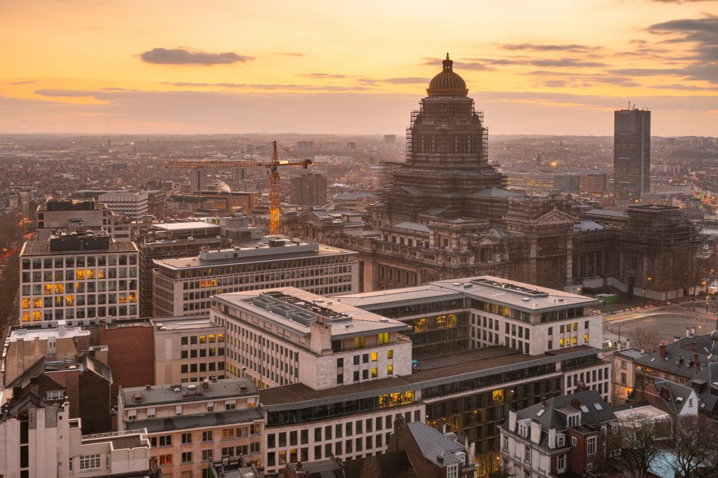 Brussels, Belgium Cityscape